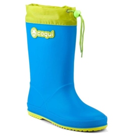Wellingtons Coqui Rainy Collar Jr. 8509-100-4713 modrý