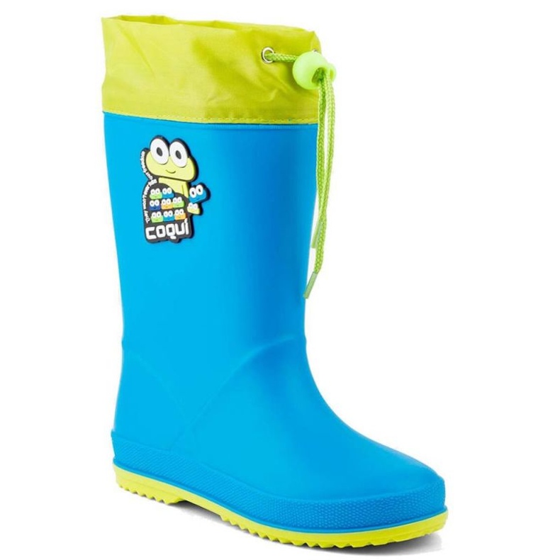 Wellingtons Coqui Rainy Collar Jr. 8508-100-4713 modrý