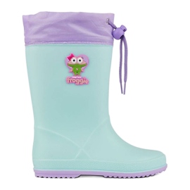Holínky Coqui Rainy Collar Wellington 8508-637-4402 zelený