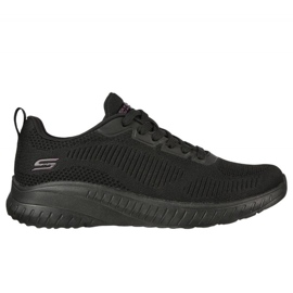 Boty Skechers Memory Foam Bobs Squad Chaos W 117209 Bbk černý