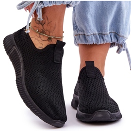 PM1 Klasické černé nazouvací sportovní boty Frankie černá PM1 Klasické černé nazouvací sportovní boty Frankie černá