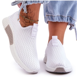 PM1 Klasické nazouvací sportovní boty bílé Frankie bílý PM1 Klasické nazouvací sportovní boty bílé Frankie bílý