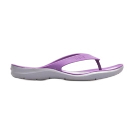 Crocs Swiftwater Flip W 204974-5F8 fialová