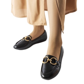 Černé dámské mokasíny Couturier černý