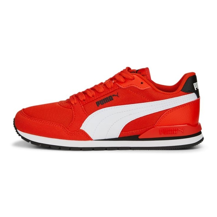 Síťované boty Puma St Runner v3 385510 17 červené