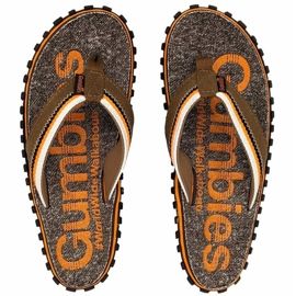 Žabky Gumbies Cairns C-CA-UNI-OR hnědý