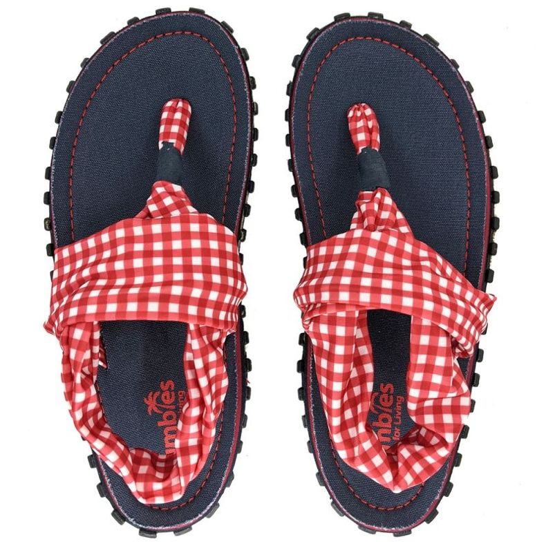 Žabky Gumbies Slingback W G-SB-WN-PICNIC červené