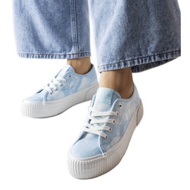 Modré tenisky Lee Cooper LCW-23-31-1782L modrý Modré tenisky Lee Cooper LCW-23-31-1782L modrý