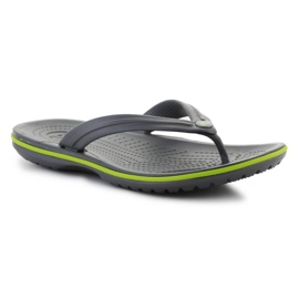 Crocs Crocband Flip 11033-0A1 šedá