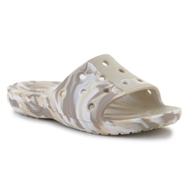 Pantofle Crocs Classic Marbled Slide 206879-2Y3 béžový