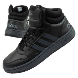 Sportovní boty Adidas Hoops 3.0 Mid M GW3022 černý