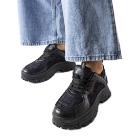 Černé robustní tenisky značky Brunswick černý