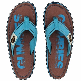 Gumbies Islander Eroded Retro žabky G-IS-UNI-ERET modrý