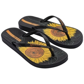 Žabky Ipanema Sunflower Anat. Temas Xii Fem W 83178 23923 černý