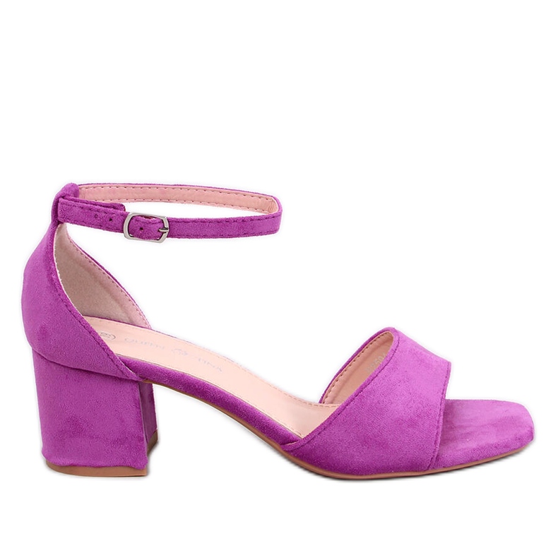 Sandály na nízkém podpatku Medley Rose růžový