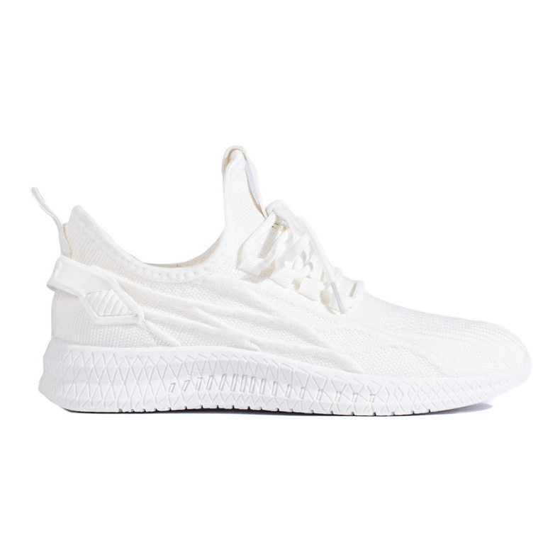 Dámské bílé sportovní boty LL274712 Big Star bílý Dámské bílé sportovní boty LL274712 Big Star bílý