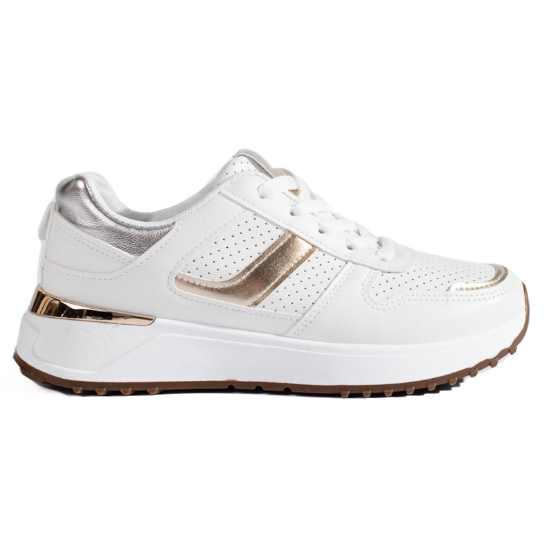 Bílé tenisky na platformě Shelovet bílý