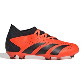 Kopačky Adidas Predator Accuracy.3 Fg Jr GW4608 pomerančový pomeranče a červené
