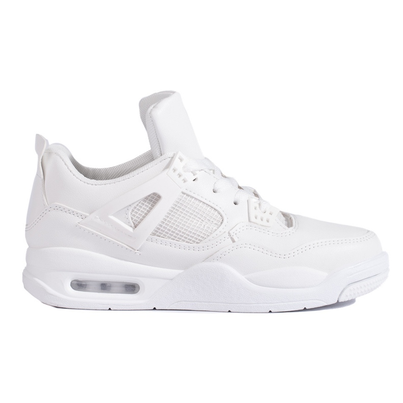 Bílé tenisky se silnou podrážkou od Shelovet bílý