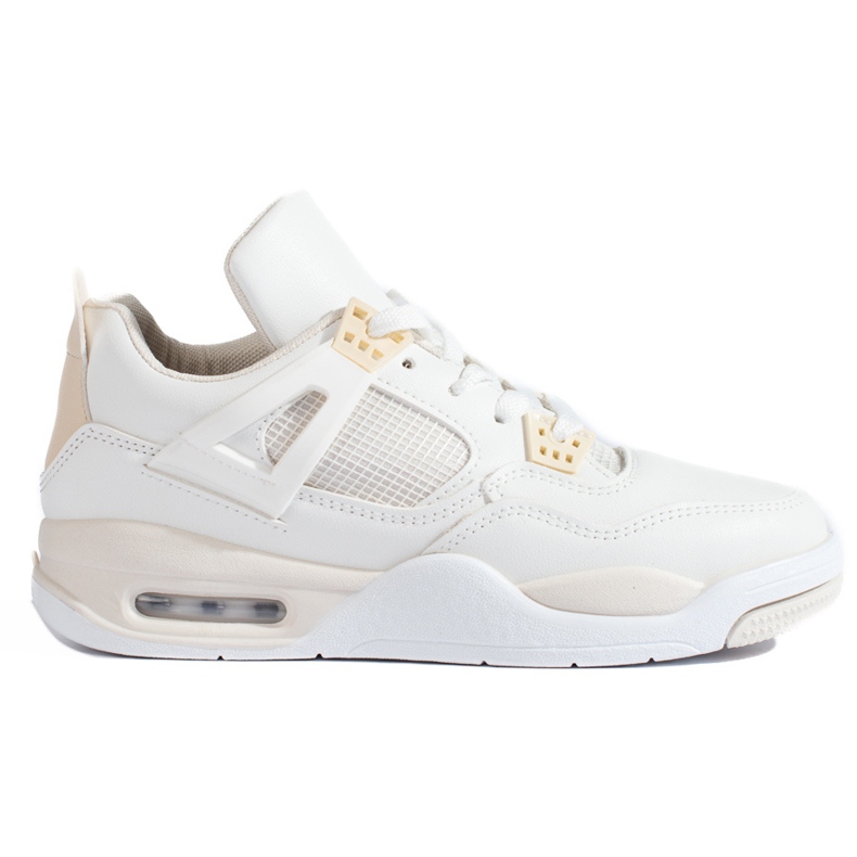 Bílé tenisky se silnou podrážkou od Shelovet bílý