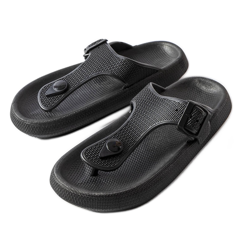 Černé sandály na platformě od Moretti černá