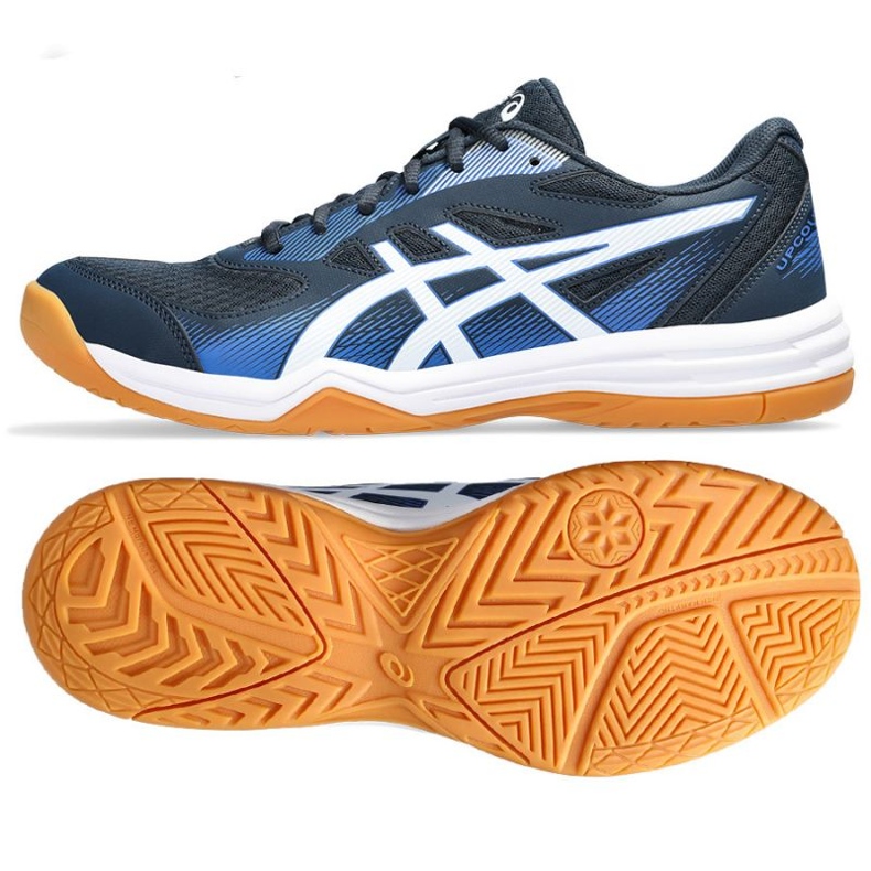 Boty Asics Upcourt 5 M 1071A086-403 modrý