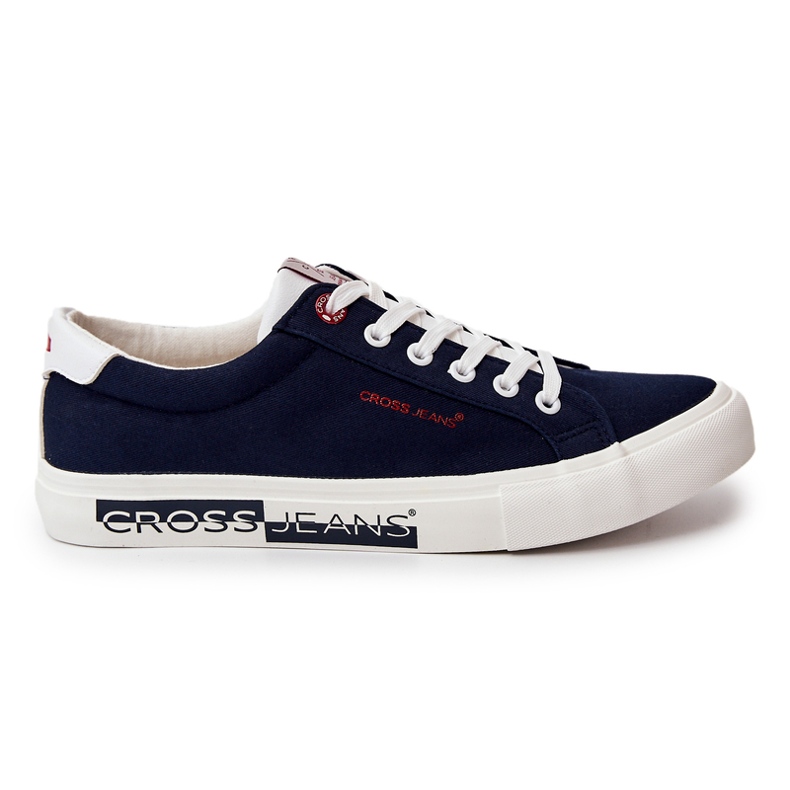 Cross Jeans Pánské křížové džíny JJ1R4028C Navy Blue Sneakers modrý