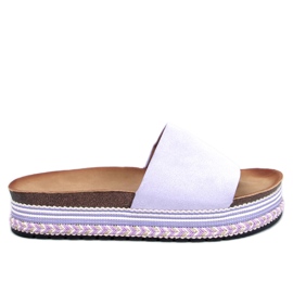 Zkrášlené slidery Demou Purple fialová