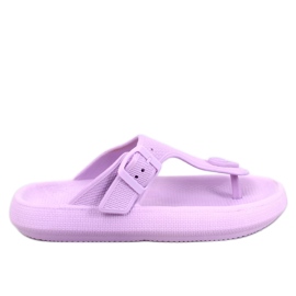 Sadier Purple měkké pěnové žabky fialová