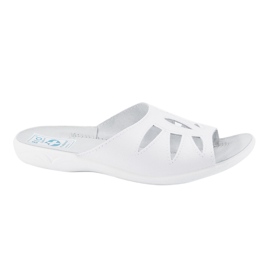 Pantofle Adanex BIO Nature 9241 bílý