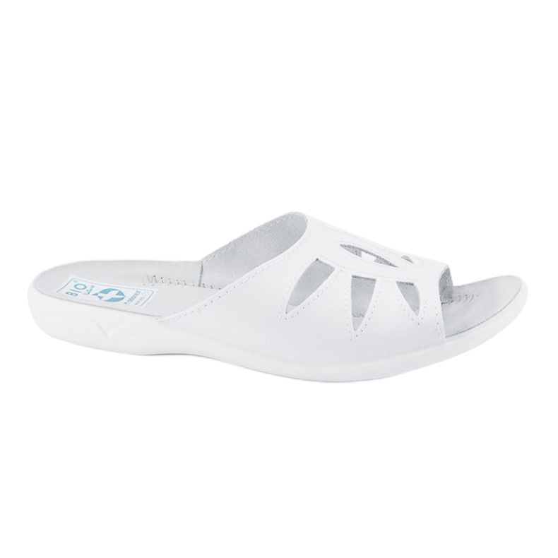 Pantofle Adanex BIO Nature 9241 bílý