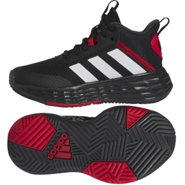Basketbalové boty adidas OwnTheGame 2.0 Jr. IF2693 černý černý