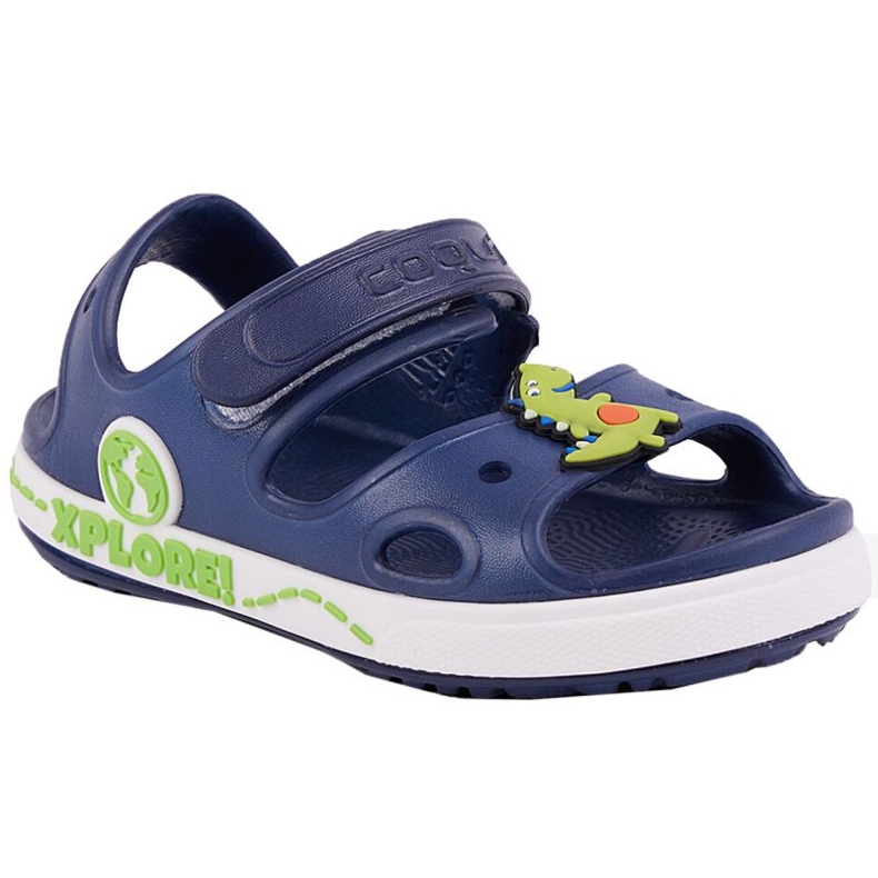 Sandály Coqui Yogi 8861-407-2132-01 modrý