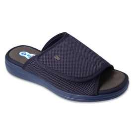 Dr.orto Befado Dámské suchý zip z dolních pus 078d002 Navy Blue modrý