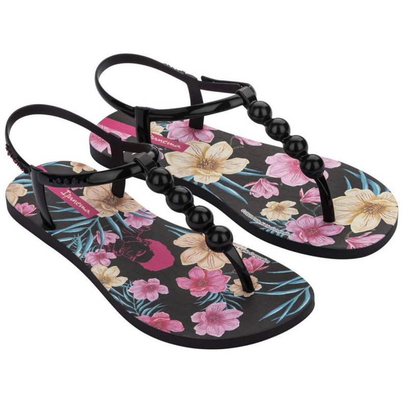 Žabky třídy Ipanema Frida Kahlo W 27021 AI782 černá