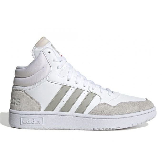 Boty adidas Hoops 3.0 Mid M HP7940 bílý Boty adidas Hoops 3.0 Mid M HP7940 bílý