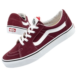 Boty Vans Sk8-Low M VN0A4UUK5U71 červený