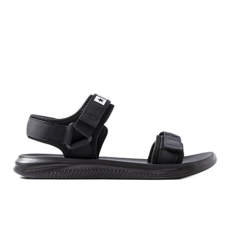 Černé sportovní sandály Big Star HH174842 černá