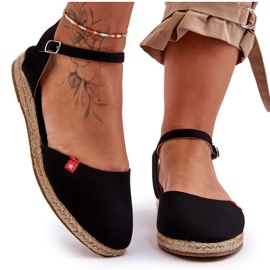 Dámské espadrilky na platformě Big Star FF274526 černé černý