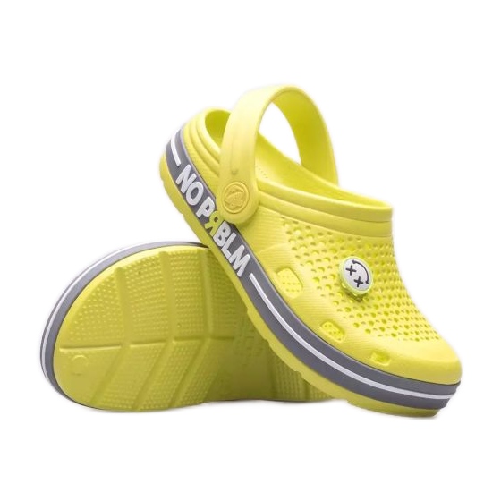 Dřeváky Coqui Lindo 6423-404-1348 žlutá