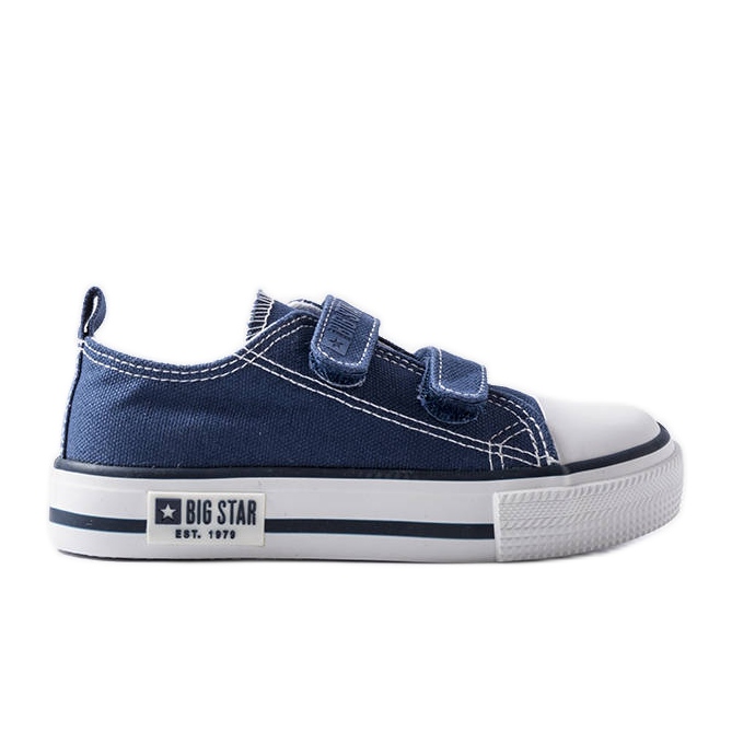 Dětské tmavě modré tenisky Big Star KK374081 modrý