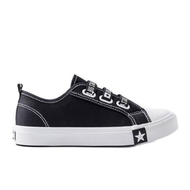 Černé dětské tenisky Big Star LL374006 černá
