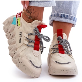 PS1 Módní nazouvací tenisky Beige Evolution béžový PS1 Módní nazouvací tenisky Beige Evolution béžový