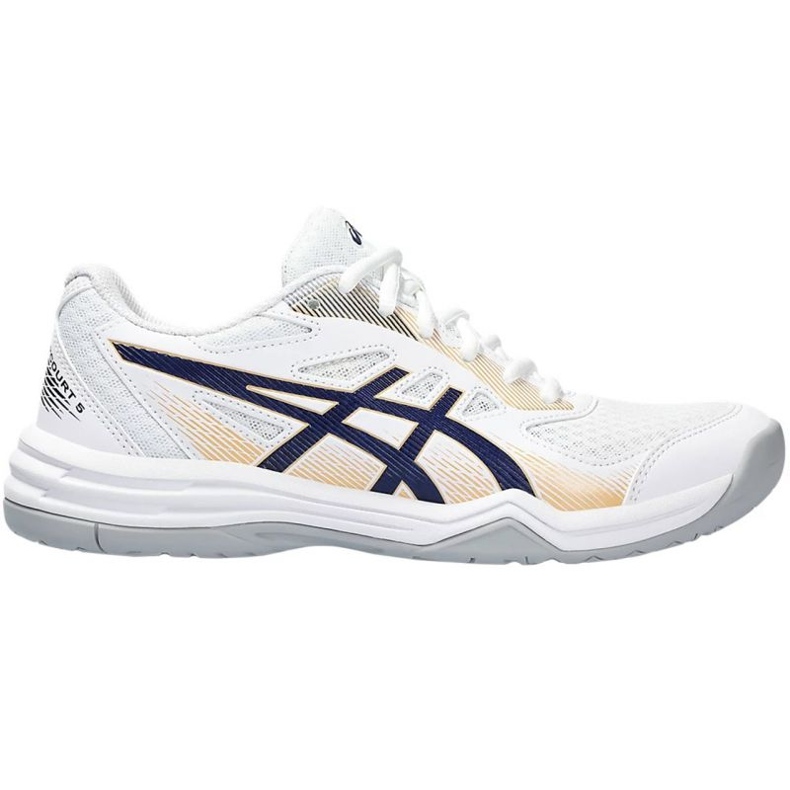 Volejbalové boty Asics Upcourt 5 W 1072A088 104 bílý bílý