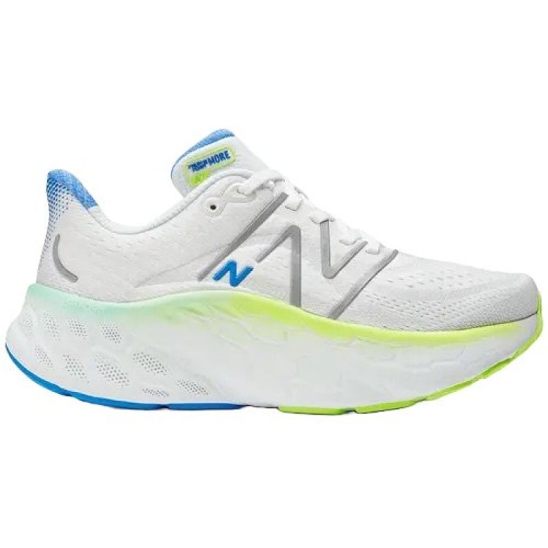 Běžecké boty New Balance Fresh Foam More v4 W NBWMORCW4 bílý