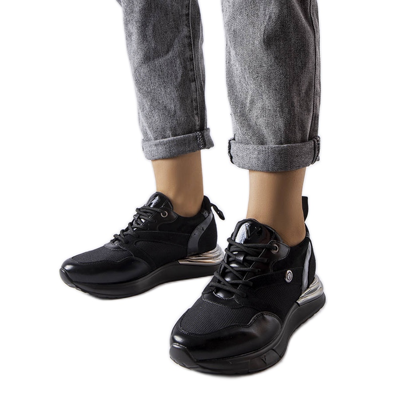 Černé tenisky Vinceza černá