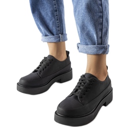 Černé ploché boty značky Merico černý