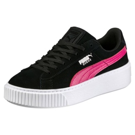 Boty Puma Suede Platform Snk Jr 363906 01 černý