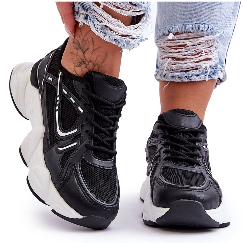 FG2 Dámská sportovní obuv Tenisky Černá Feluci FG2 Dámská sportovní obuv Tenisky Černá Feluci