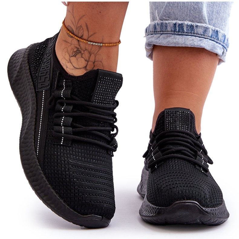 PM1 Nazouvací dámská sportovní obuv Černá Hold Me! PM1 Nazouvací dámská sportovní obuv Černá Hold Me!